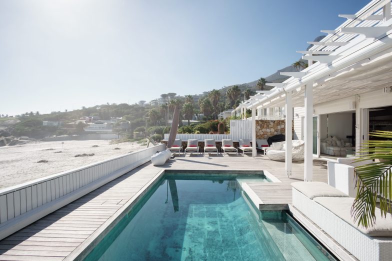 Sunsoaked swimming pool with stunning views