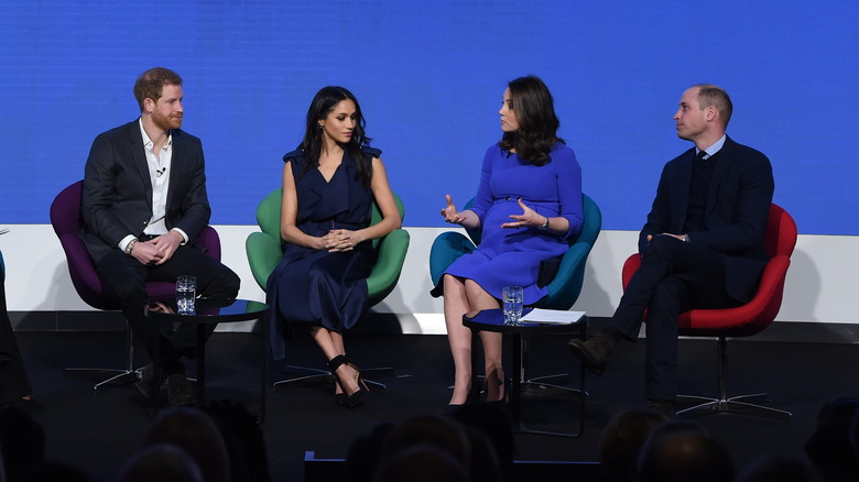 The Sussexes and Windsors on stage