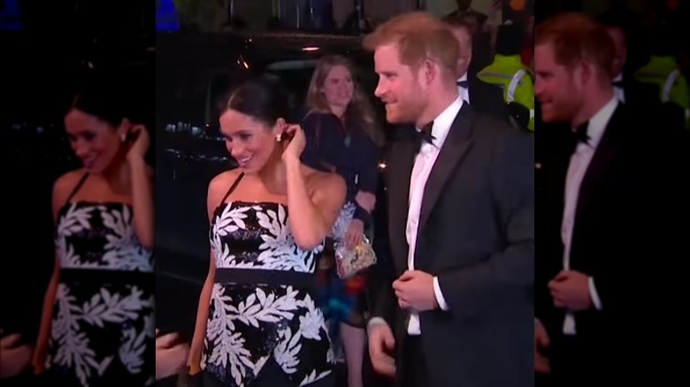 Meghan Markle and Prince Harry smiling