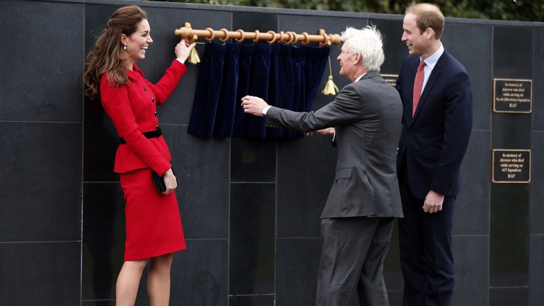 Prince William and Princess Catherine in Christchurch in 2017