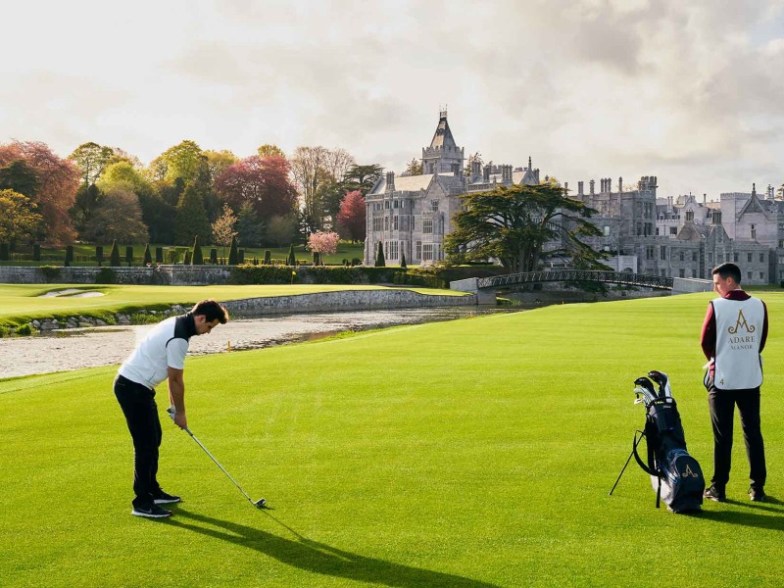 golf course at Adare Manor, Ireland