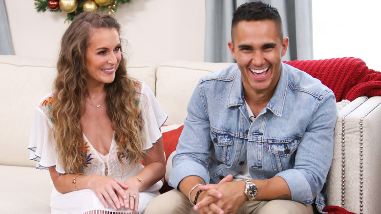 Alexa and Carlos PenaVega laughing