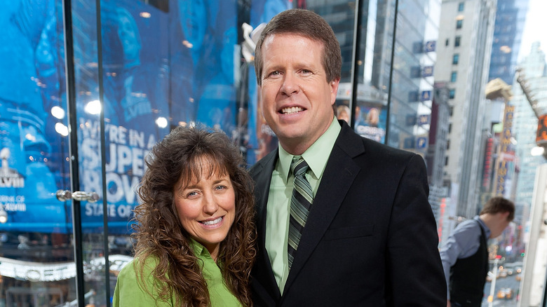 Michelle and Jim Bob Duggar at an event 