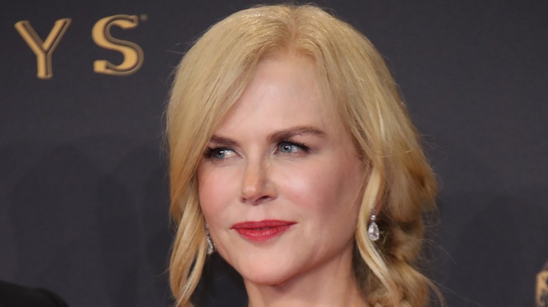 Nicole Kidman looking away