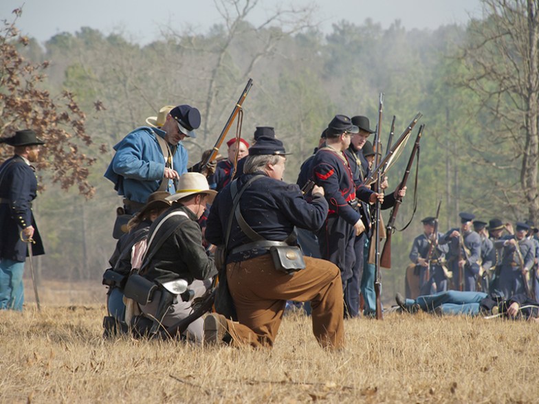 Battle of Aiken reenactment in Aiken, South Carolina
