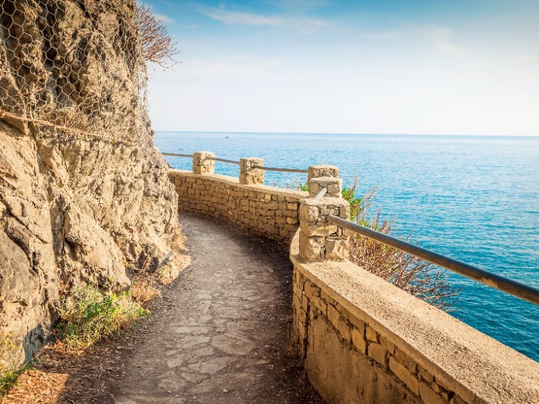 path along the sea, Cinque Terre, Italy