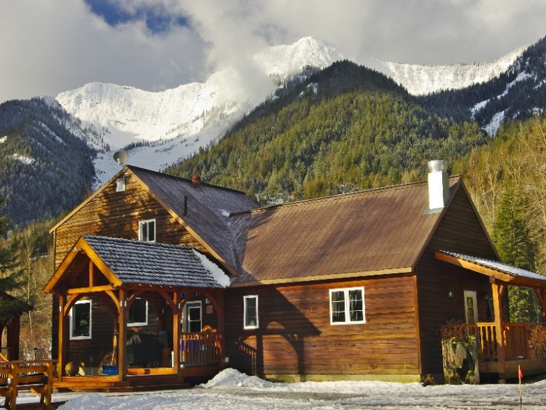 cabin in Fernie, B.C., Canada
