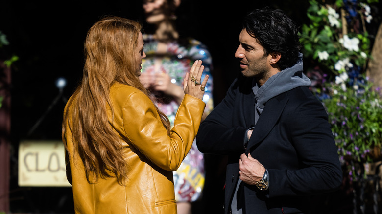 Blake Lively with Justin Baldoni