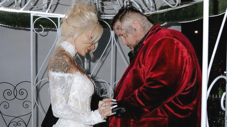 Bunnie XO and Jelly Roll renewing their vows