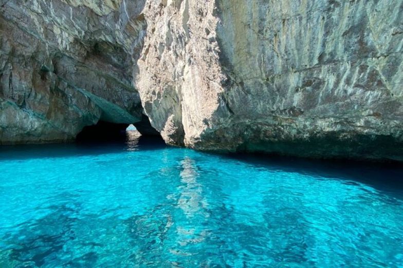 Blue Grotto on the island of Capri