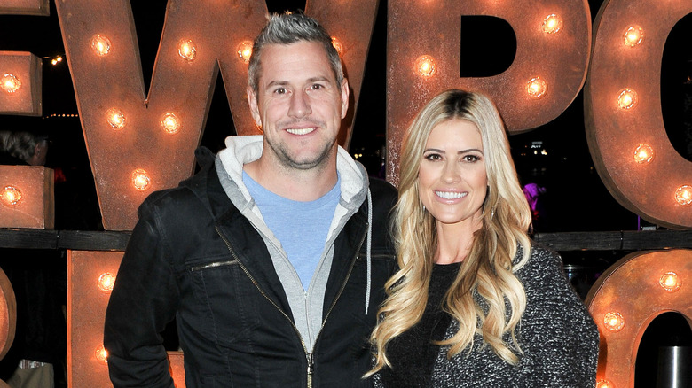 Ant Anstead and Christina Anstead smiling