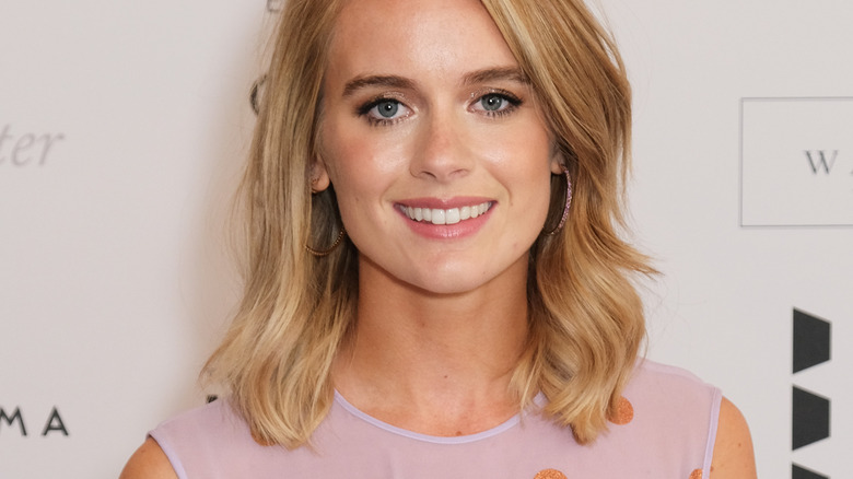 Cressida Bonas on the red carpet