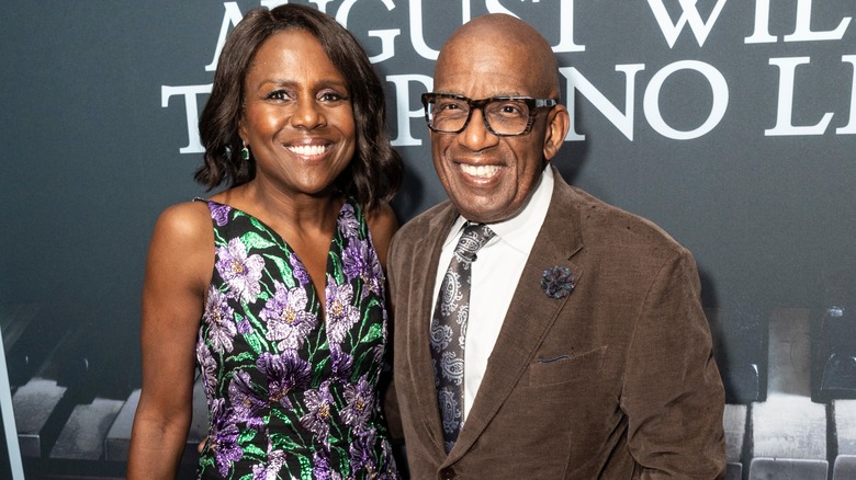 Deborah Roberts and Al Roker attend opening night of revival of August Wilson's The Piano Lesson at Ethel Barrymore Theatre