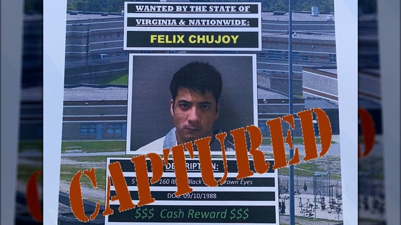 Felix Adriano Chujoy wanted poster