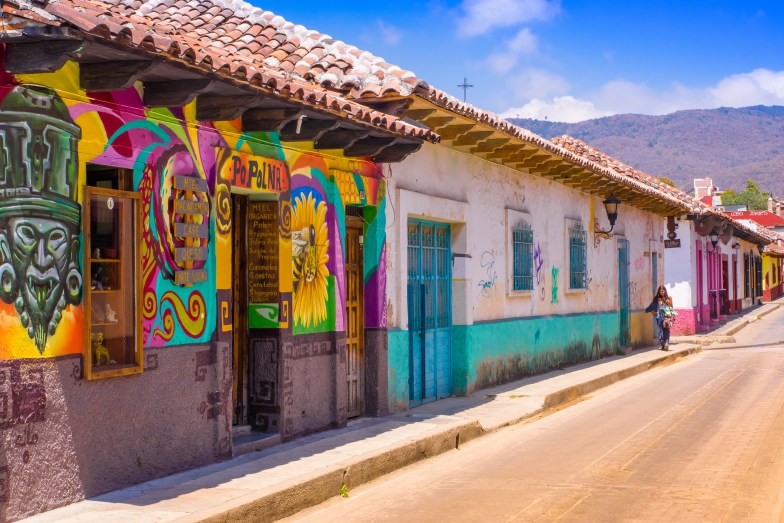 San Cristobal de Las Casas, cultural capital of Chiapas, Mexico