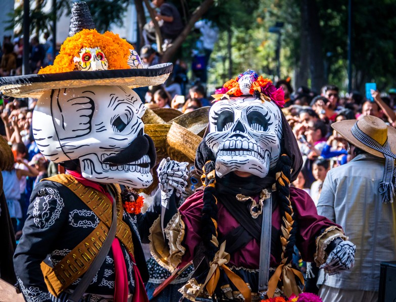 Day of the Dead celebration in Mexico City
