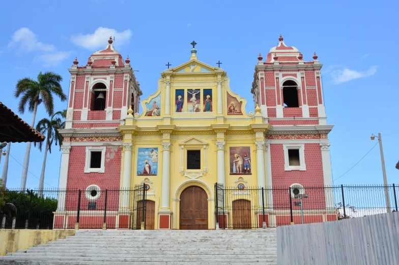 Church of Calvario in Leon, Nicaragua