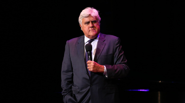 Jay Leno performing