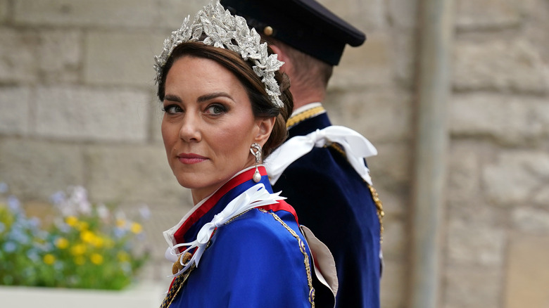 Kate Middleton wearing her tiara