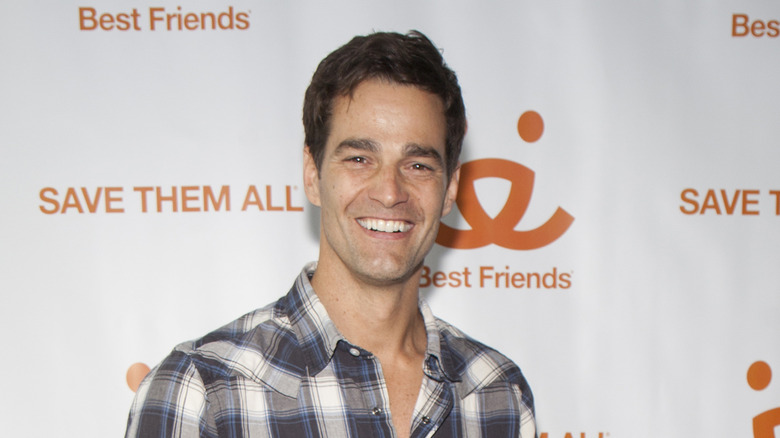 Rob Marciano in checkered shirt