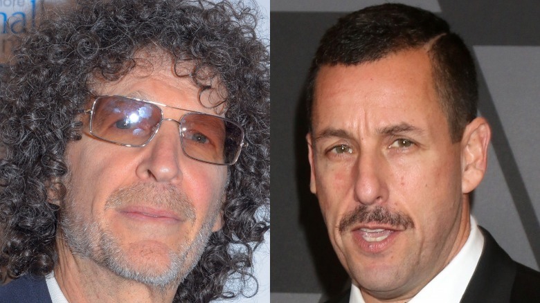 Howard Stern and Adam Sandler