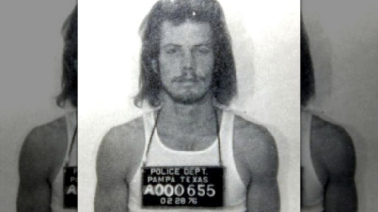 Dog the Bounty Hunter black and white mugshot