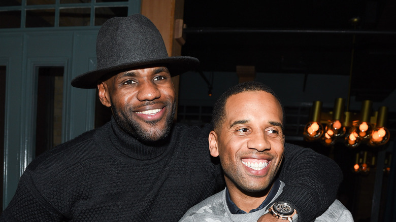 LeBron James and Maverick Carter