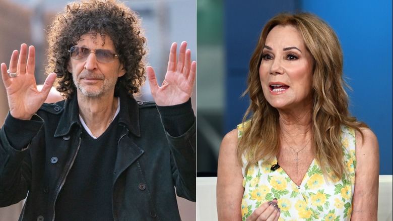 Howard Stern and Kathie Lee Gifford