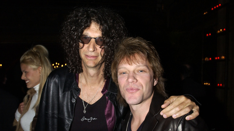 Howard Stern and Jon Bon Jovi smiling