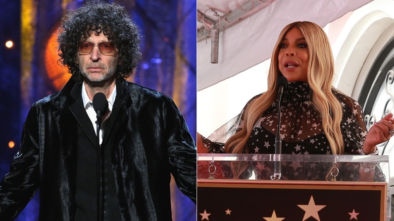 Howard Stern and Wendy Williams