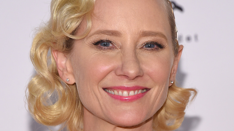 Anne Heche smiling