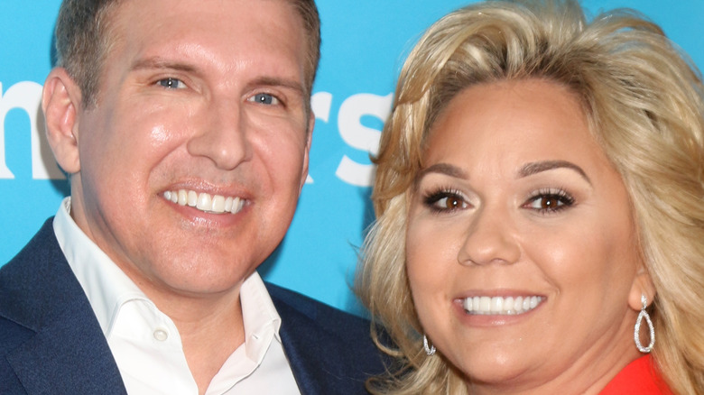 Todd and Julie Chrisley smiling