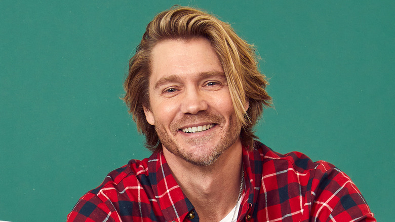 Chad Michael Murray smiling