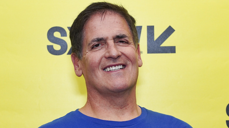 Mark Cuban smiling