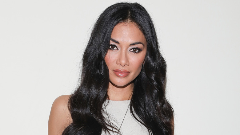 Nicole Scherzinger long hair smiling