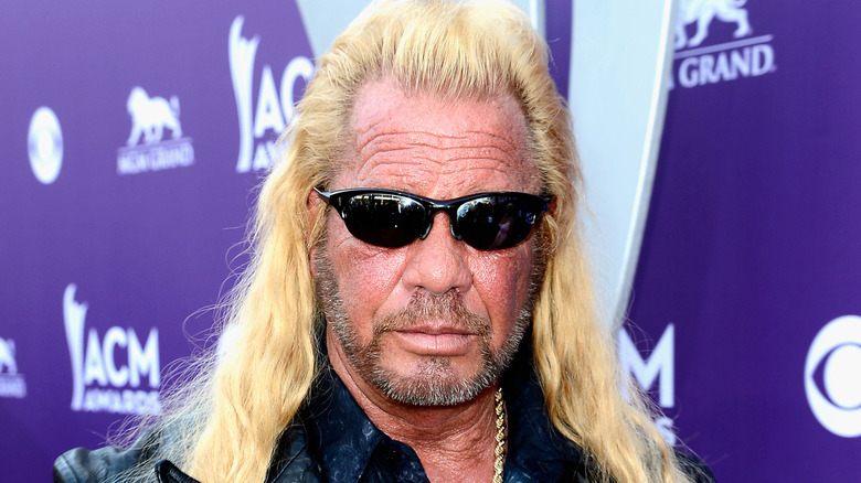 Dog the Bounty Hunter on red carpet