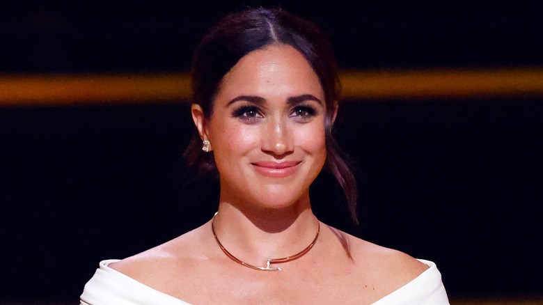 Meghan Markle smiling