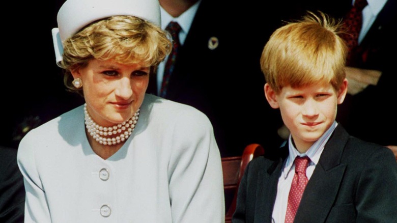 Princess Diana and Prince Harry