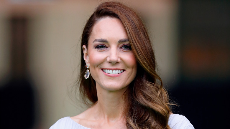 Kate Middleton smiling in close-up