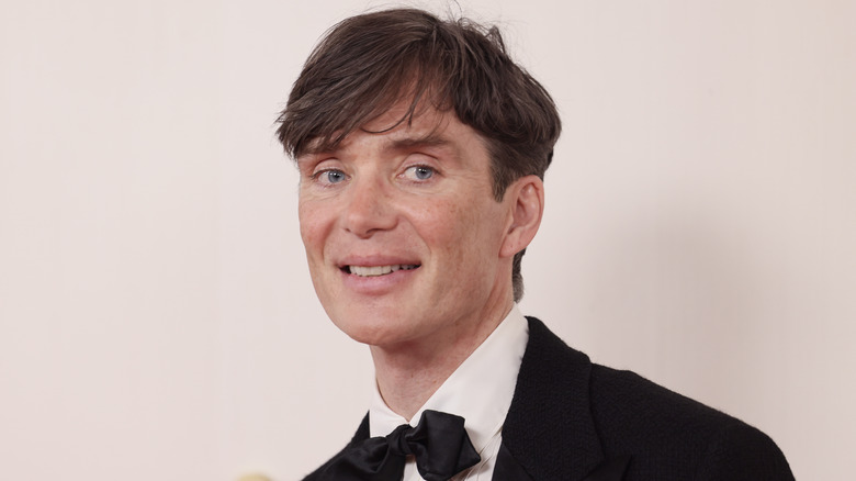 Cillian Murphy smiling