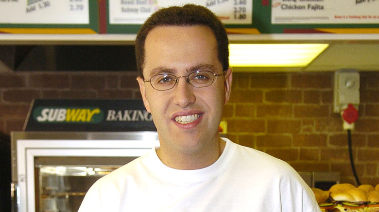 Jared Fogle smiling in Subway