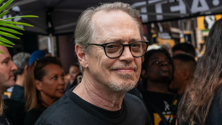 Steve Buscemi wearing glasses