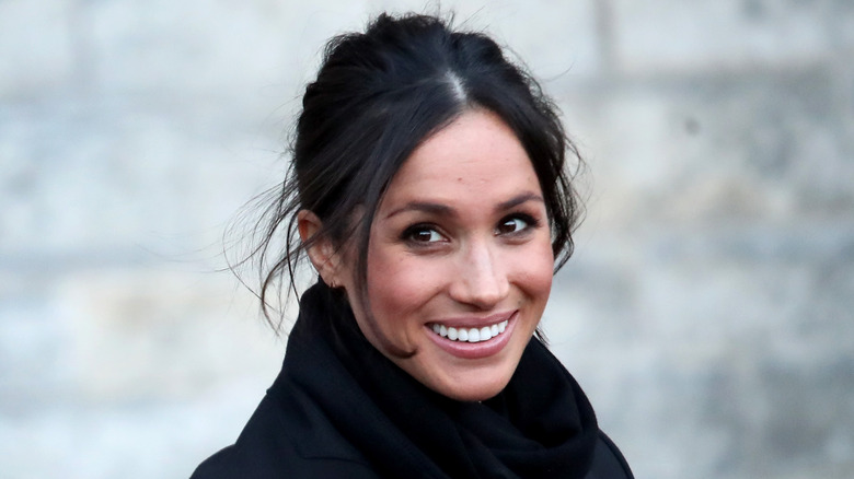 Meghan Markle smiling