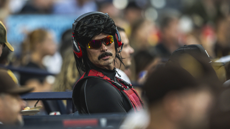 Dr. Disrespect at an event