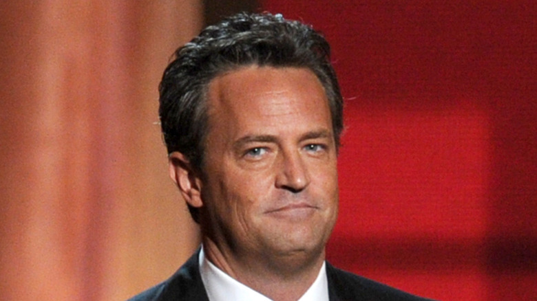 Matthew Perry on stage