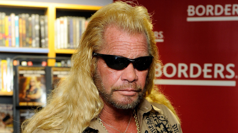 Dog the Bounty Hunter posing