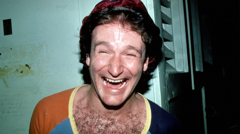 Robin Williams smiling