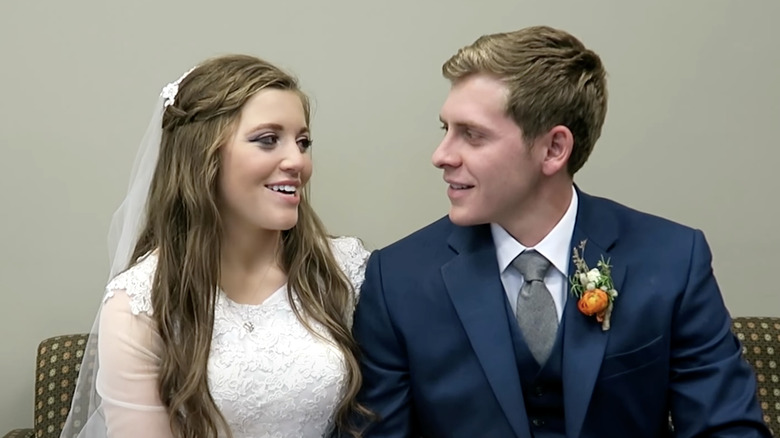 Michelle and Jim Bob Duggar at an event 