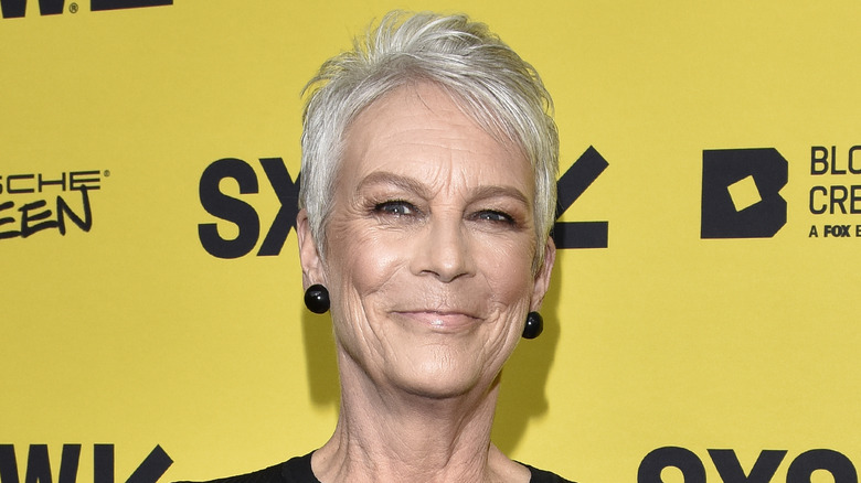 Jamie Lee Curtis smiling