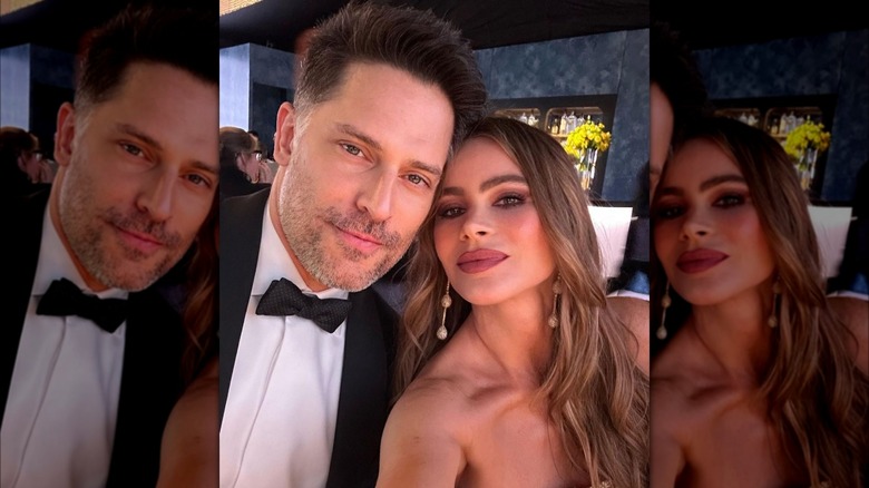 Sofia Vergara and Joe Manganiello selfie at Oscar party 2023